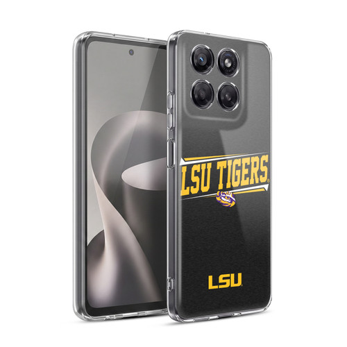 Louisiana State University LSU Louisiana State University LSU Double Bar Soft Gel Case for Motorola Moto G37 Power