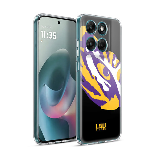 Louisiana State University LSU Louisiana State University LSU Oversized Icon Soft Gel Case for Motorola Moto G77
