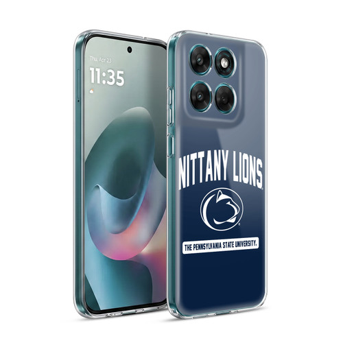 Pennsylvania State University PSU The Pennsylvania State University Nittany Lions Soft Gel Case for Motorola Moto G77