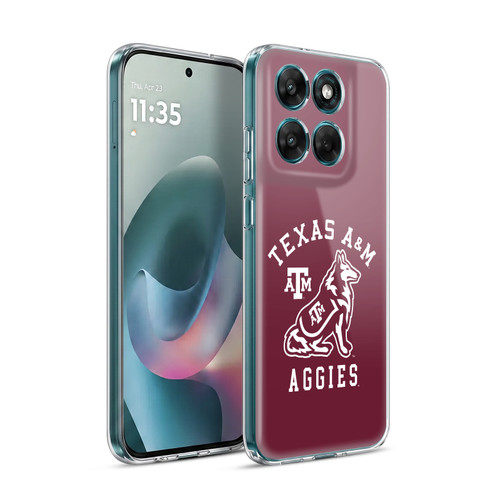 Texas A&M University TAMU Texas A&m University Aggies Soft Gel Case for Motorola Moto G77