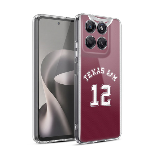 Texas A&M University TAMU Texas A&m University Basketball Jersey Soft Gel Case for Motorola Moto G37 Power