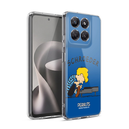 Peanuts Characters Schroeder Soft Gel Case for Motorola Moto G37 Power