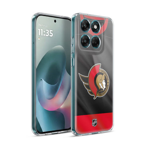NHL Ottawa Senators Jersey Soft Gel Case for Motorola Moto G77