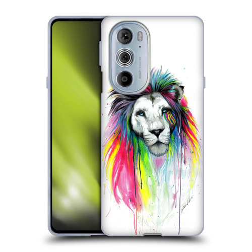 Pixie Cold Cats Rainbow Mane Soft Gel Case for Motorola Edge X30