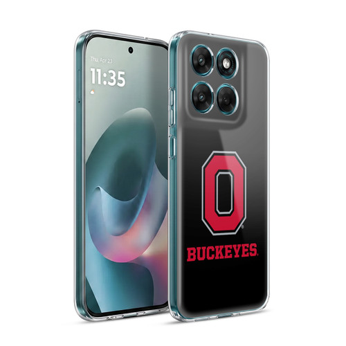 Ohio State University Logo Black Soft Gel Case for Motorola Moto G77