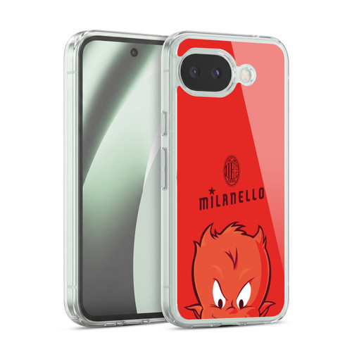 AC Milan Children Milanello Soft Gel Case for Google Pixel 10a