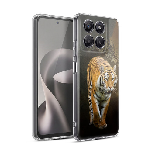 Simone Gatterwe Nature Portraits Siberian Tiger Soft Gel Case for Motorola Moto G37 Power