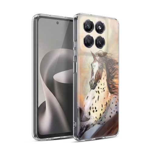 Simone Gatterwe Horses Wild 2 Soft Gel Case for Motorola Moto G37 Power