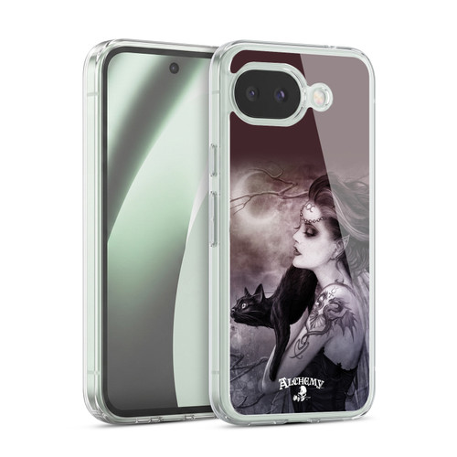 Alchemy Gothic Graphic Art Minnaloushe Moon Soft Gel Case for Google Pixel 10a