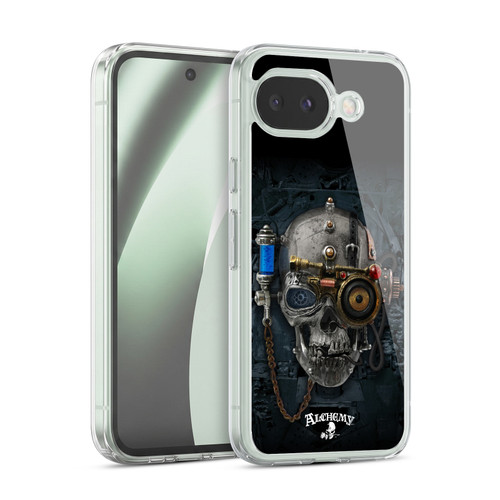 Alchemy Gothic Graphic Art Necronaut Soft Gel Case for Google Pixel 10a