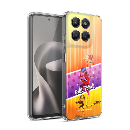 Miraculous Ladybug Graphics Girl Power Soft Gel Case for Motorola Moto G37 Power