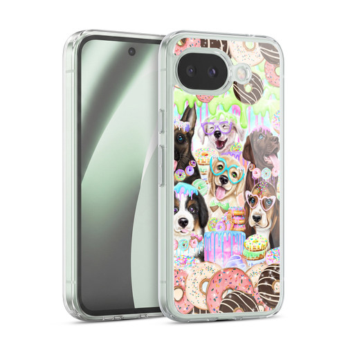 Sheena Pike Animals Puppy Dogs And Donuts Soft Gel Case for Google Pixel 10a