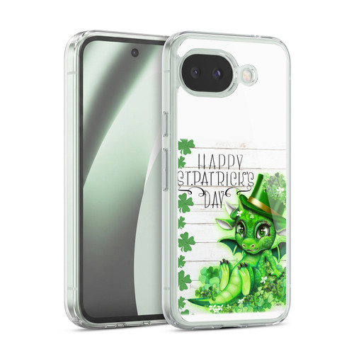 Sheena Pike Holiday St. Patrick Day Clover Dragon Soft Gel Case for Google Pixel 10a