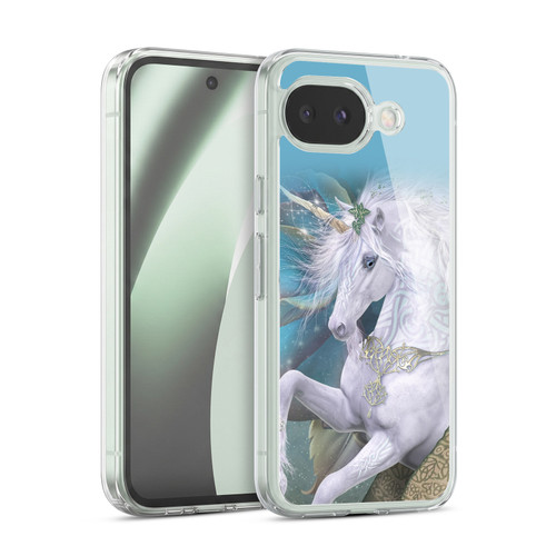 Laurie Prindle Fantasy Horse Kieran Unicorn Soft Gel Case for Google Pixel 10a