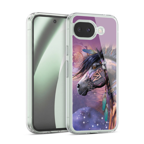 Laurie Prindle Fantasy Horse Native American Shaman Soft Gel Case for Google Pixel 10a