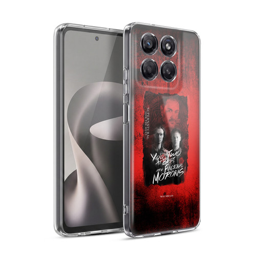 Supernatural Graphic Castiel Soft Gel Case for Motorola Moto G37 Power