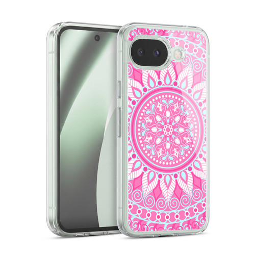 Head Case Designs Mandala Pink Parade Soft Gel Case for Google Pixel 10a