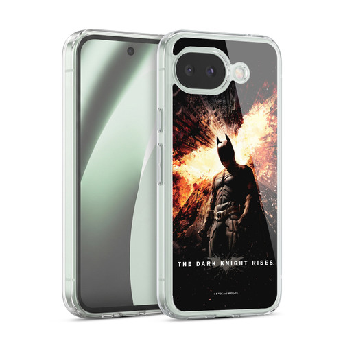 The Dark Knight Rises Key Art Batman Poster Soft Gel Case for Google Pixel 10a