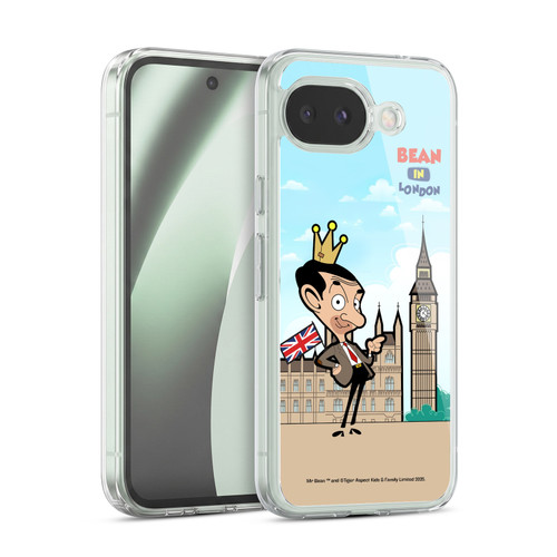 Mr. Bean: The Animated Series Graphic Art Bean In London Soft Gel Case for Google Pixel 10a