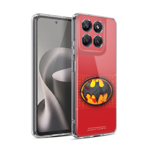 The Flash 2023 Graphics Batman Logo Soft Gel Case for Motorola Moto G37 Power