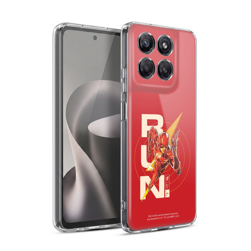 The Flash 2023 Graphics Barry Allen Run Soft Gel Case for Motorola Moto G37 Power