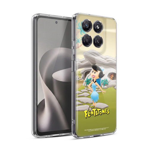 The Flintstones Characters Betty Rubble Soft Gel Case for Motorola Moto G37 Power