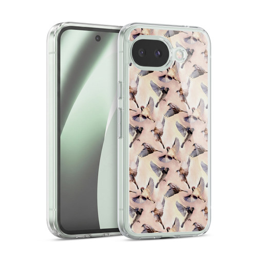 Micklyn Le Feuvre Animals Sparrow Flight Soft Gel Case for Google Pixel 10a