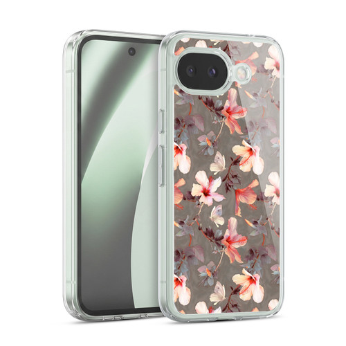 Micklyn Le Feuvre Florals Coral Hibiscus Soft Gel Case for Google Pixel 10a