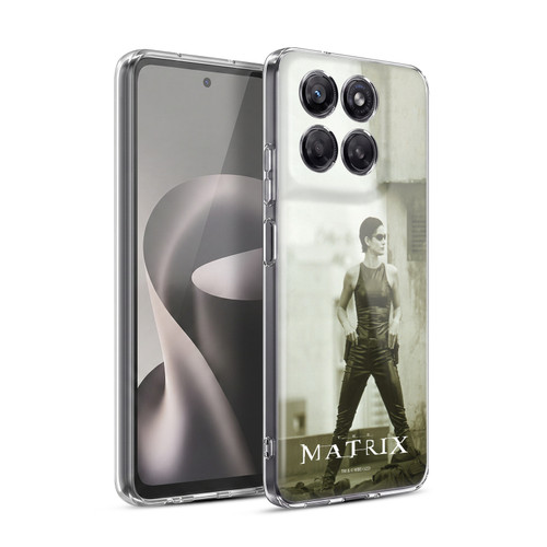 The Matrix Key Art Trinity Soft Gel Case for Motorola Moto G37 Power