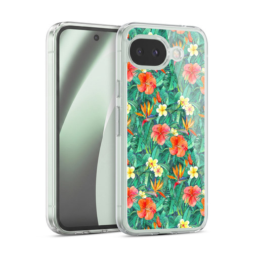 Micklyn Le Feuvre Florals Classic Tropical Garden Soft Gel Case for Google Pixel 10a