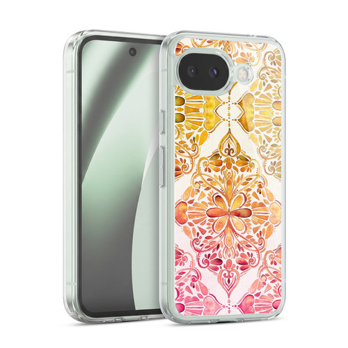 Micklyn Le Feuvre Mandala Sunset Art Nouveau Soft Gel Case for Google Pixel 10a