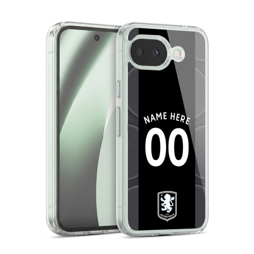 Custom Customised Personalised Aston Villa FC 2025/26 Trikot Away Soft Gel Case for Google Pixel 10a