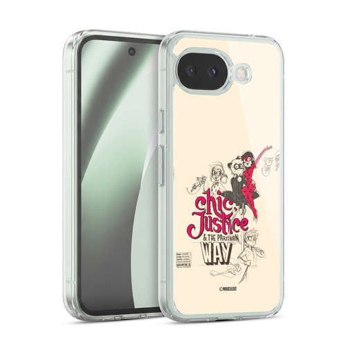 Miraculous Ladybug Sketches Chic Justice Soft Gel Case for Google Pixel 10a