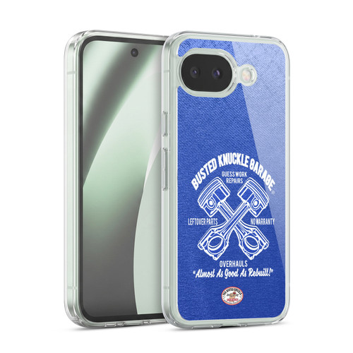 Busted Knuckle Garage Graphics Overhauls Soft Gel Case for Google Pixel 10a