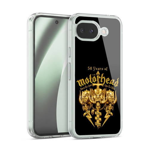 Motorhead 50th Anniversary Born To Lose Live To Win Soft Gel Case for Google Pixel 10a