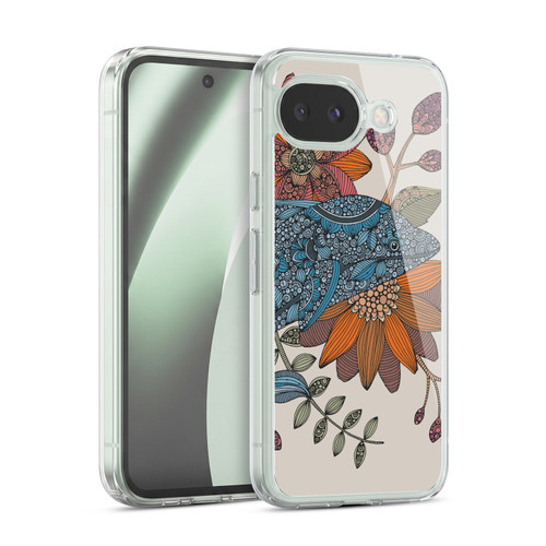 Valentina Nature and Floral Dolphin Soft Gel Case for Google Pixel 10a