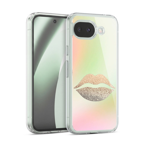 Monika Strigel Dreamland Gold Lips Soft Gel Case for Google Pixel 10a