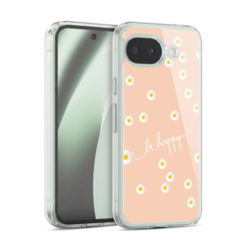 Monika Strigel Happy Daisy Peach Soft Gel Case for Google Pixel 10a