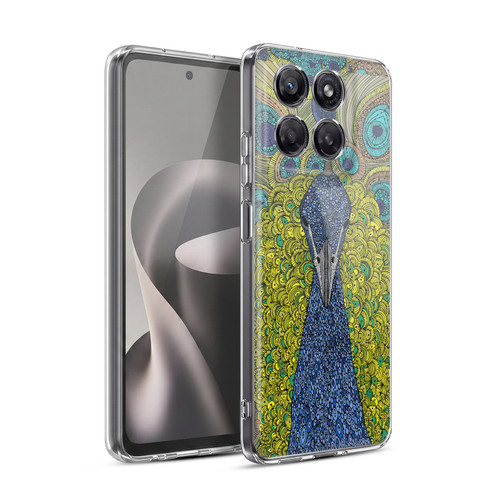 Valentina Birds The Peacock Soft Gel Case for Motorola Moto G37 Power