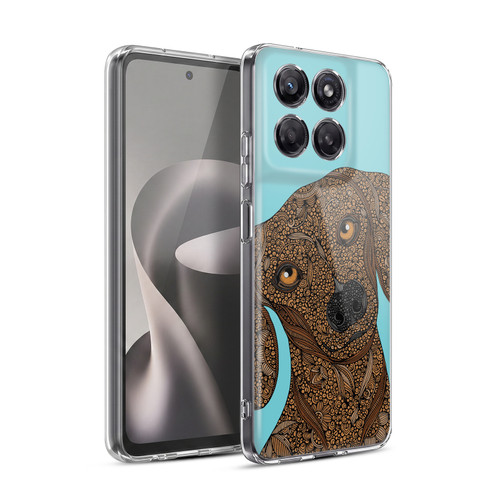 Valentina Dogs Dachshund Soft Gel Case for Motorola Moto G37 Power