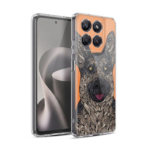 Valentina Dogs German Shepherd Soft Gel Case for Motorola Moto G37 Power