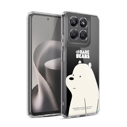 We Bare Bears Character Art Ice Bear Soft Gel Case for Motorola Moto G37 Power