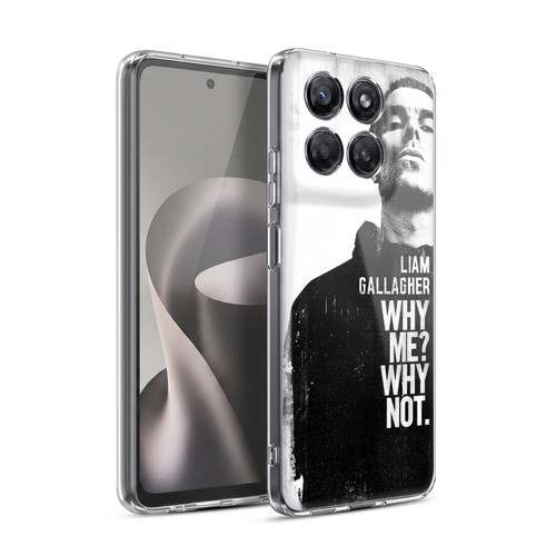 Liam Gallagher Graphics Why Me Soft Gel Case for Motorola Moto G37 Power