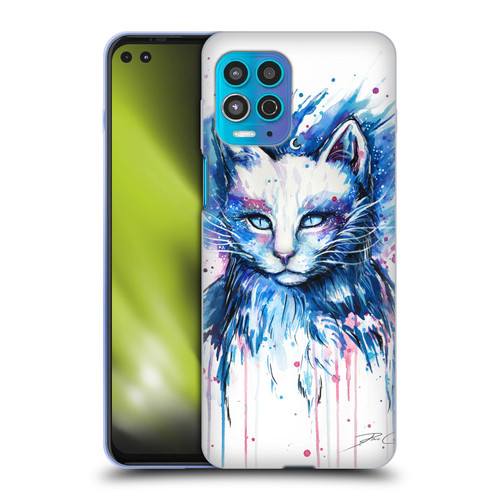 Pixie Cold Cats Space Soft Gel Case for Motorola Moto G100