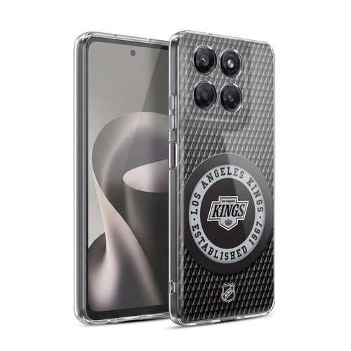 NHL Los Angeles Kings Puck Texture Soft Gel Case for Motorola Moto G37 Power