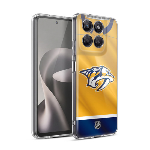 NHL Nashville Predators Jersey Soft Gel Case for Motorola Moto G37 Power