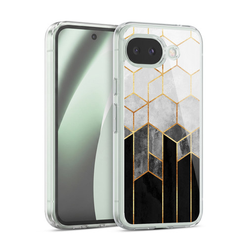 Elisabeth Fredriksson Sparkles Charcoal Hexagons Soft Gel Case for Google Pixel 10a