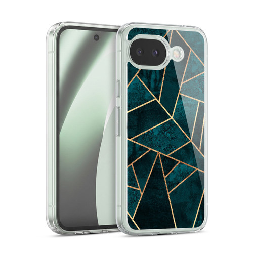 Elisabeth Fredriksson Sparkles Deep Teal Stone Soft Gel Case for Google Pixel 10a