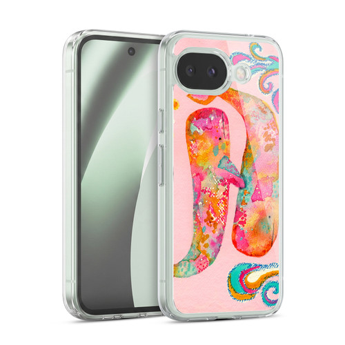 Wyanne Nature Portraits II Pink Whales Soft Gel Case for Google Pixel 10a