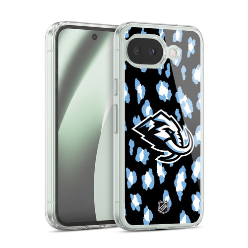NHL Utah Mammoth Leopard Pattern Soft Gel Case for Google Pixel 10a